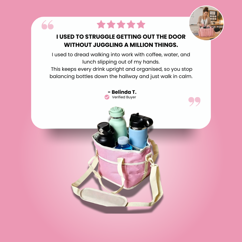 Elyova™ Grab & Go Drink Caddy