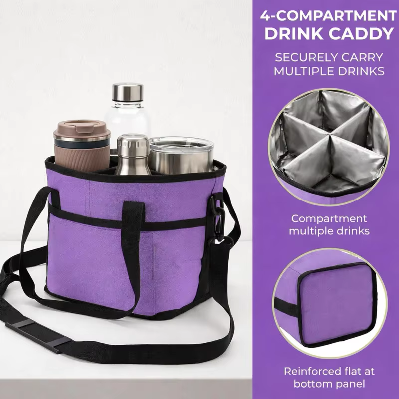 Elyova™ Grab & Go Drink Caddy