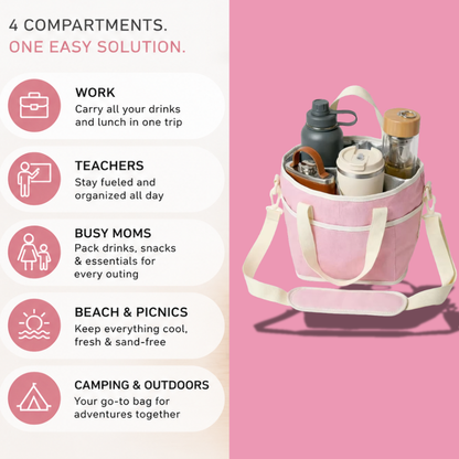 Elyova™ Grab & Go Drink Caddy
