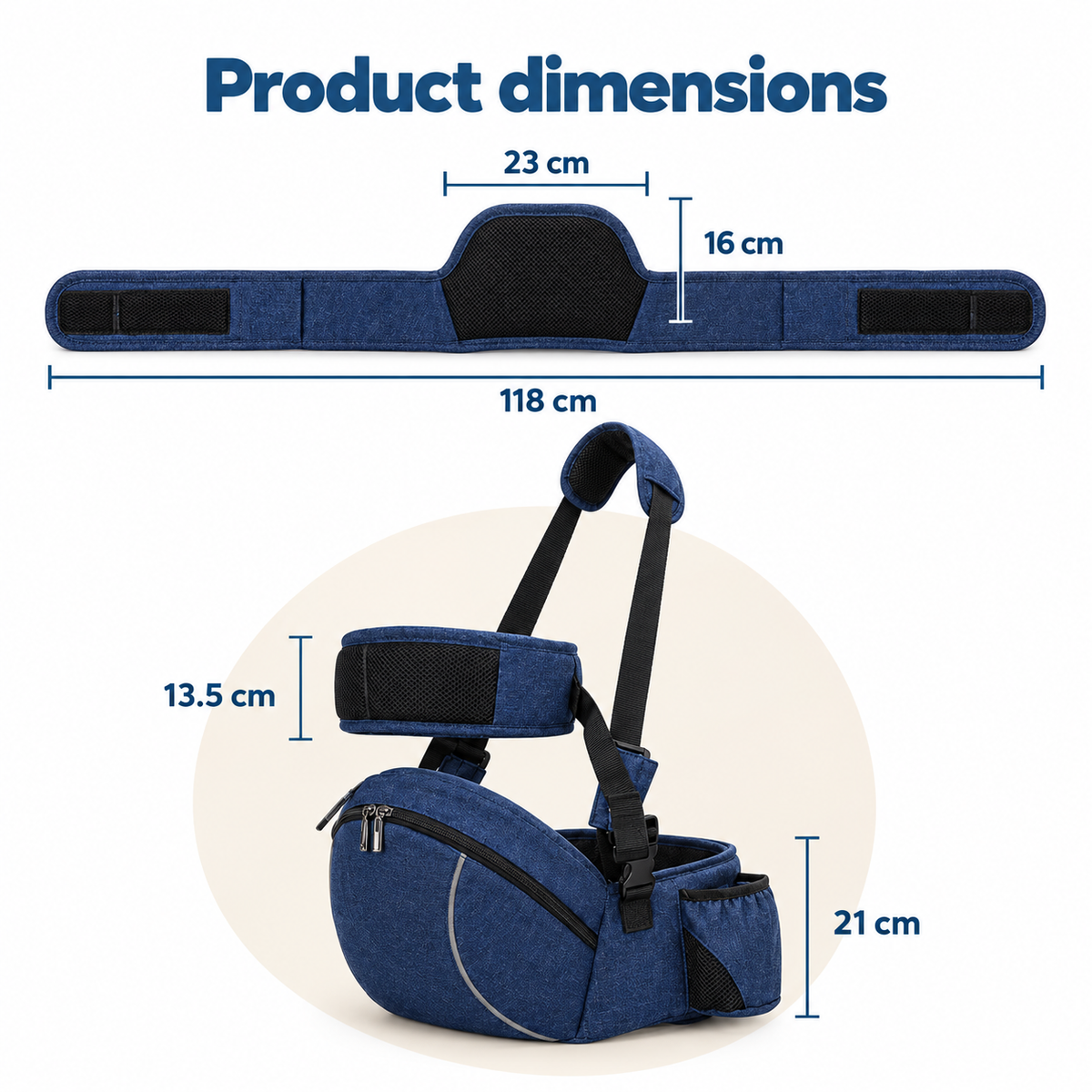 Elyova™ LittleHaven Baby carrier